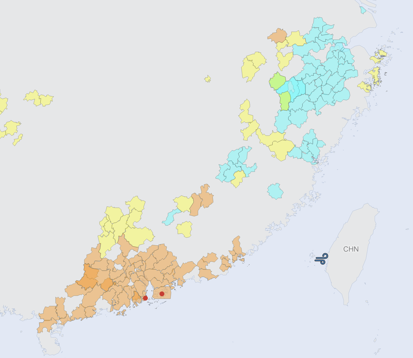 API Update: Severe Weather Alerts For China, Weather Maps Improvements